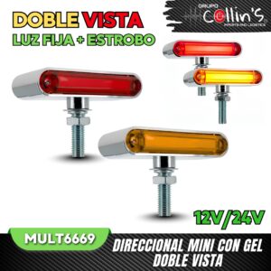 DIRECCIONAL DE GEL MINI DOBLE VISTA MULT6669