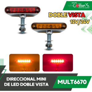 DIRECCIONAL DE LED MINI DOBLE VISTA MULT6670