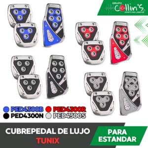 CUBREPEDAL ESTANDAR DE LUJO TUNIX PED4300