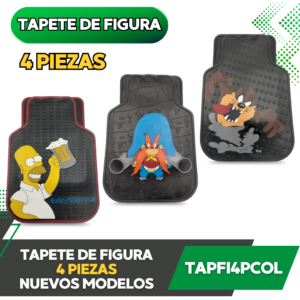 TAPETE DE FIGURA 4 PIEZAS NUEVOS MODELOS TAPFI4PCOL
