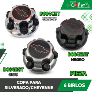 COPA PARA SILVERADO/CHEYENNE 6 BIRLOS B084