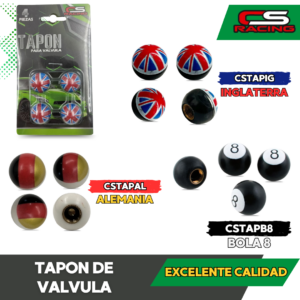 TAPON DE VALVULA DIFERENTES DISEÑOS CSTAP