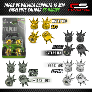 TAPON DE VALVULA CORONITA CS RACING CSTAP01