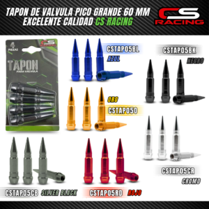 TAPON DE VALVULA DE PICO GRANDE CS RACING CSTAP05