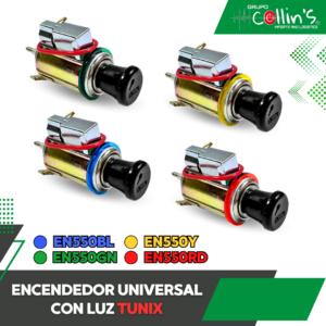 ENCENDEDOR UNIVERSAL CON LUZ TUNIX EN550