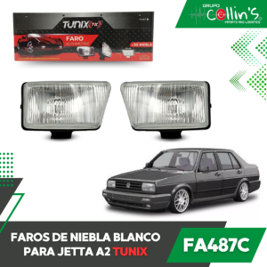 FAROS DE NIEBLA BLANCO PARA JETTA A2 TUNIX FA487C