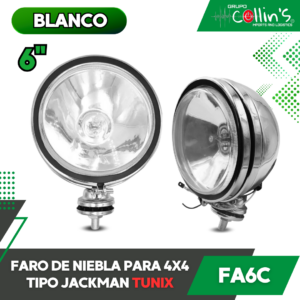 FAROS DE NIEBLA 6" PARA 4X4 TIPO JACKMAN TUNIX FA6C