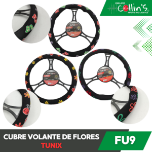 CUBRE VOLANTE DE FLORES TUNIX FU9
