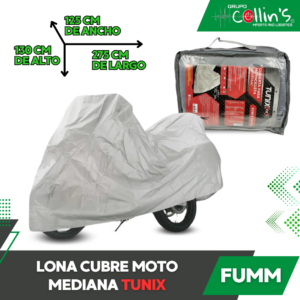 LONA CUBRE MOTO MEDIANA TUNIX FUMM