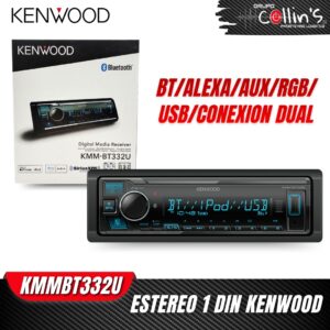 ESTÉREO KENWOOD KMMBT332U