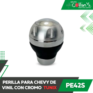 PERILLA PARA CHEVY VINIL CON CROMO TUNIX PE42S