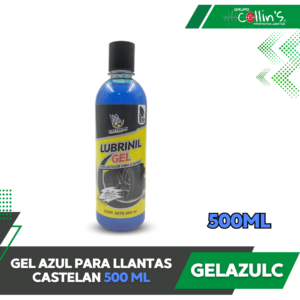 GEL AZUL PARA LLANTAS 500 ML CASTELAN GELAZULC