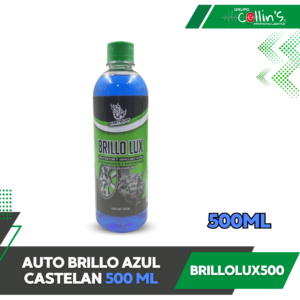 AUTO BRILLO AZUL 500 ML CASTELAN BRILLOLUX500