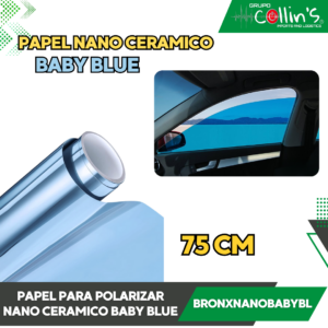 PAPEL PARA POLARIZAR NANO CERAMICO BABY BLUE BRONXNANOBABYBL