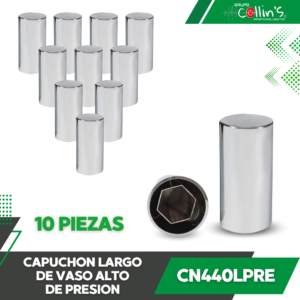 CAPUCHON LARGO DE VASO ALTO DE PRESION CN440LPRE