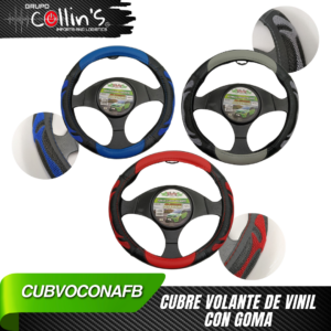 CUBRE VOLANTE DE VINIL CON GOMA CUBVOCONAFB