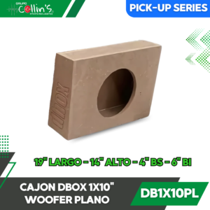 CAJON DBOX 1X10" PICK UP SERIES WOOFER PLANO DB1X10PL