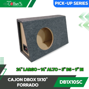 CAJON DBOX 1X10" PICK UP SERIES FORRADO DB1X10SC