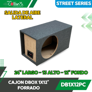 CAJON DBOX 1X12" STREET SERIES FORRADO DB1X12PC