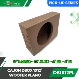 CAJON DBOX 1X12" PICK UP SERIES WOOFER PLANO DB1X12PL