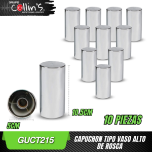 CAPUCHON TIPO VASO ALTO DE ROSCA GUCT215