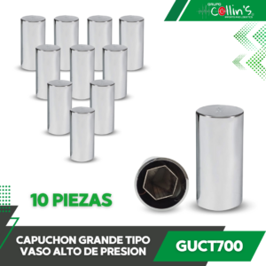 CAPUCHON GRANDE TIPO VASO ALTO DE PRESION GUCT700