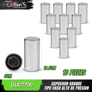 CAPUCHON GRANDE TIPO VASO ALTO DE PRESION GUCT700