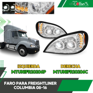 FAROS PARA FREIGHTLINER COLUMBIA 08-16 MTUNIFR20206
