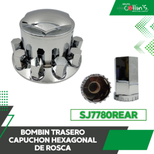 BOMBIN TRASERO HEXAGONAL DE ROSCA SJ7780REAR
