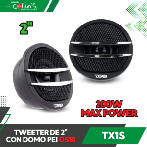 TWEETER DE 2" CON DOMO PEI DS18 TX1S