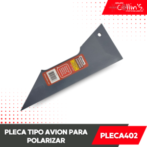 PLECA TIPO AVION PARA POLARIZAR PLECA402