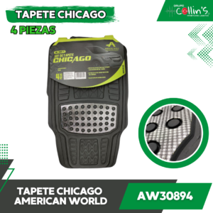 TAPETE CHICAGO 4 PIEZAS AW30894