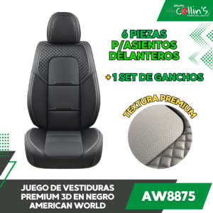JUEGO DE VESTIDURAS PREMIUM 3D AW8875
