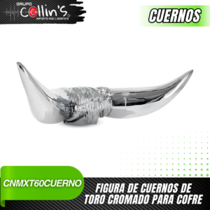 ADORNO PARA COFRE CUERNOS DE TORO CNMXT60CUERNO