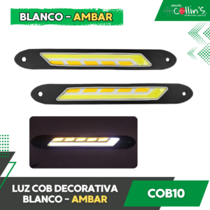 LUZ COB DECORATIVA BLANCO - AMBAR COB10