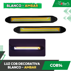 LUZ COB DECORATIVA BLANCO - AMBAR COB14