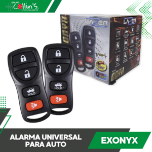 ALARMA UNIVERSAL PARA AUTO EXONYX
