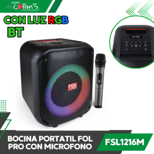 BOCINA PORTATIL FOL PRO FSL1216M