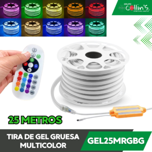 TIRA DE GEL GRUESA RGB GEL25MRGBG