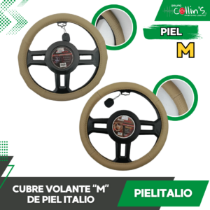 CUBRE VOLANTE DE PIEL "M" PIELITALIO