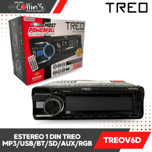 ESTEREO 1 DIN TREO TREOV6D