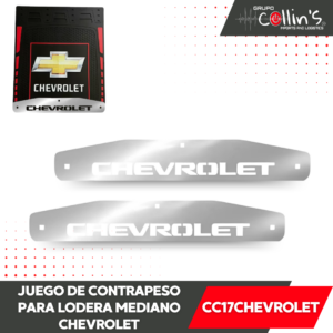 JUEGO DE CONTRAPESO MEDIANO PARA LODERA CHEVROLET CC17CHEVROLET