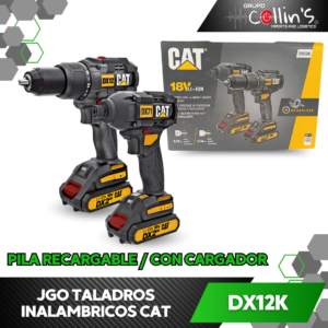 TALADROS INALAMBRICOS CAT DX12K