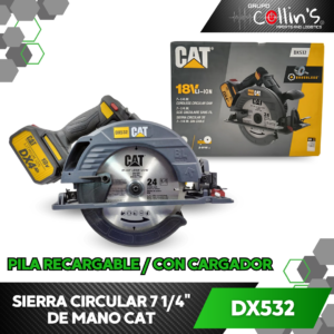 SIERRA CIRCULAR 1/4" DE MANO CAT DX532