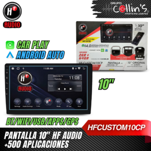 PANTALLA HF AUDIO 10" HFCUSTOM10CP