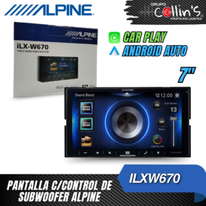 PANTALLA ALPINE 7" ILXW670
