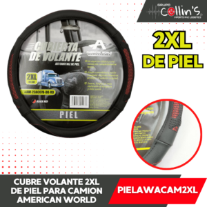 CUBRE VOLANTE 2XL DE PIEL PIELAWACAM2XL