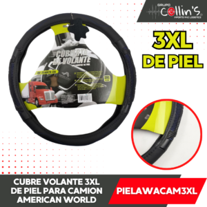 CUBRE VOLANTE 3XL DE PIEL PIELAWACAM3XL