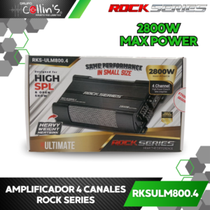 AMPLIFICADOR 4 CANALES RKSULM800.4