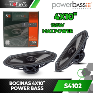 BOCINAS 4X10" S4102